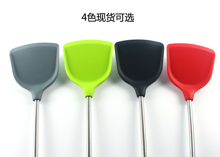 硅膠鍋鏟安全嗎，硅膠鍋鏟高溫有毒嗎，硅膠鍋鏟可以下油鍋嗎